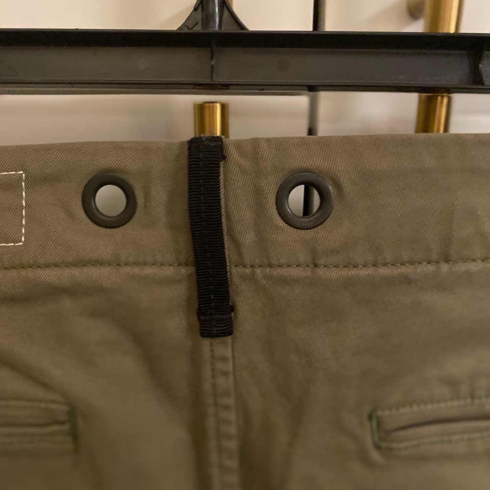 Rag & Bone Buckley Cotton army green Khaki chino pants Basic Minimalist Basic - Picture 9 of 10